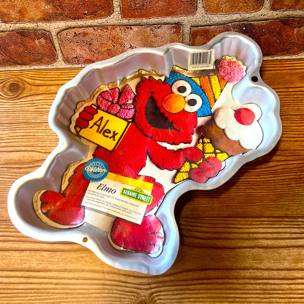 Wilton Elmo Cake Pan 1996 Sesame Street